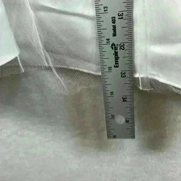 Onyx Nite Formal Prom Dress Black White Women’s Size 7/8 Satin Tulle Fit & Flare - Picture 8 of 8